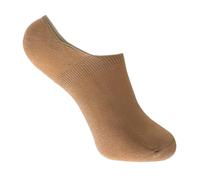 (37-40, Beige) Sock Snob - 6er Pack Damen Bambus Unsichtbar Sneaker Socken | Füßlinge mit Silikon Ferse