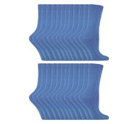 (37-40, Jeansblau) Sock Snob - Sock Snob - 24 Paar einfarbige Damensocken mit hohem Baumwollanteil