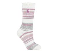 (37-42, Elfenbein (Palma)) Heat Holders - Heat Holders - Damen Warm Innen Fleece Thermo Flauschige Socken für Geschenk