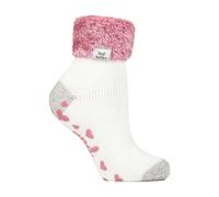 HEAT HOLDERS - 1 Paar Bettsocken Damen Stoppersocken abs antirutsch kuschelsocken socken in 8 farbig 37-42 eur (HHL22)
