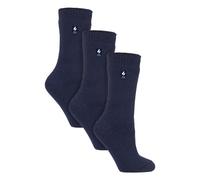 (37-42, Indigo) Heat Holders - Heat Holders - 3 Paar Original dicke Winter-Thermosocken für Damen