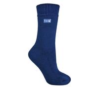 (37-42, Marine) THMO - THMO - 1 Paar Damen Thermo Socken mit Komfortbund | Dickes Warm Socken Gefüttert