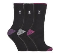 (37-42, Prag) Heat Holders - Heat Holders - 3er Pack Thermosocken Damen | Warme Isolierte Socken für Winter