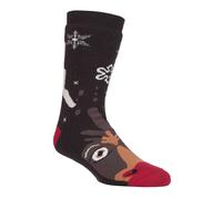 (37-42, Rudolf) Heat Holders - Heat Holders Thermo Weihnachtssocken Kuschelig für Damen | Rutschfeste Socken