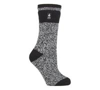(37-42, Schwarz (Sydney)) Heat Holders - Heat Holders - Damen Warm Innen Fleece Thermo Flauschige Socken für Geschenk