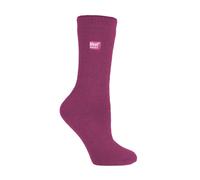 (37-42, Tiefes Fuchsia) Heat Holders - 3 Paar Damen Dünne Thermosocken Winter | Warm Kleidersocken | Heat Holders Lite