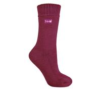(37-42, Tiefes Fuchsia) THMO - THMO - 1 Paar Damen Thermo Socken mit Komfortbund | Dickes Warm Socken Gefüttert