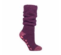 (37-42, Wein (Slouch)) Heat Holders - Heat Holders - Weich Thermo Bettsocken Rutschfeste Flauschige Hausschuhe Socken