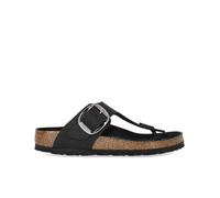 37 BIRKENSTOCK GIZEH BIG BUCKLE SCHWARZE SANDALE