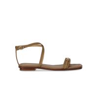 37 MICHAEL KORS LENA BEIGE FLACHE SANDALE
