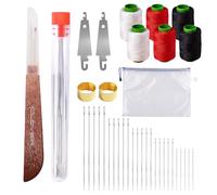 37-teiliges Nähnadeln Set aus Edelstahl,Nähset Reise mit Nähzubehör,Sewing Tool Set,Big Eye Stahl-Nähnadel,ragbares Nähzubehör,für Anfänger Erwachsene Verwandte und Freunde Zuhause