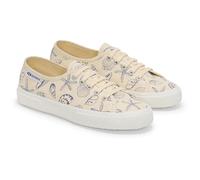 Superga 3750 Seashells Print Baumwoll-Damensneaker In Beige EU 40,5 / UK 7