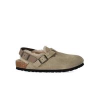 38 BIRKENSTOCK TOKIO SHEARLING TAUPE CLOG