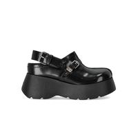 38 GANNI SCHWARZER PLATTFORM CLOG