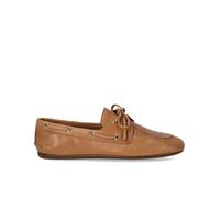 38 SPERRY SLIM BOAT TAN LOAFER