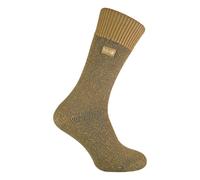 (39-45, Beige) THMO - THMO - Herren Winter Warme Thermo Socken mit Komfortbund Ohne Naht