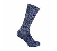 (39-45, Blau) Sock Snob - Sock Snob - 1er Pack Herren 100 Wollsocken | Warme Schafwolle Socken Gestrickt
