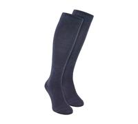 (39-45, Grau) Sock Snob - Sock Snob - 2er Pack Herren Bambus Socken Lang | Kniestrümpfe Bambussocken
