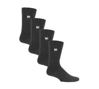 (39-45, Holzkohle) Heat Holders - 4 Paar Herren Thermosocken Ultra Lite Extradünn 1 0 Tog Lässig