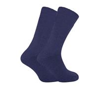 (39-45, Luftwaffe) David James - Drew Brady - 2er Pack Herren Thermo Bettsocken | Warme Lounge Schlafsocken