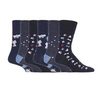 (39-45, MGG573) Gentle Grip - 6er Pack Herren Socken Comfort Ohne Gummi Bund | Gentle Grip Socken Baumwolle