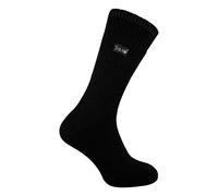 (39-45, Schwarz) THMO - THMO - Herren Winter Warme Thermo Socken mit Komfortbund Ohne Naht