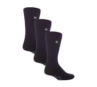 HEAT HOLDERS - 3er Pack Herren Antirutsch Thermosocken | Extra Warme Rutschfest ABS Kuschelsocken (39-45, Schwarzgrau)