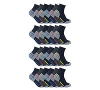 (39-45, Sortiert) Sock Snob - 24 Paar Herren-Multipack-Ultimate-Arbeitssocken