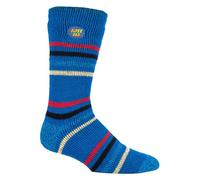 (39-45, Super Vater) Heat Holders - Heat Holders Herren Warm Gestreift Thermosocken Perfekt Geschenk für Papa & Opa