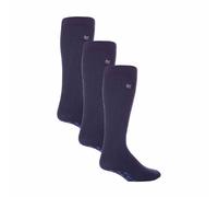 HEAT HOLDERS - 3er Pack Herren Antirutsch Thermosocken | Extra Warme Rutschfest ABS Kuschelsocken (39-45, Tiefes Blau)