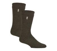 (39-45, Waldgrün) Heat Holders - 2er-Pack Original-Thermosocken für Herren