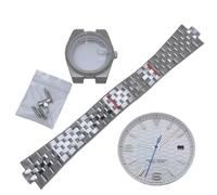 39,5mm Uhren Mod Kit für Rolex Datejust/Royal Oak/Tissot PRX | Integriertes Edelstahlgehäuse Saphirglas Mod Teile Casual Sport Herren