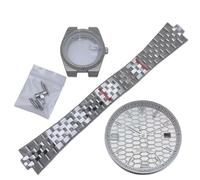 39,5mm Uhren Mod Kit für Rolex Datejust/Royal Oak/Tissot PRX | Integriertes Edelstahlgehäuse Saphirglas Mod Teile Casual Sport Herren