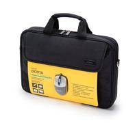 39,62cm (15,6 Zoll) Dicota Value Toploading Kabelgebundene Maus Kit Notebooktasche und Maus