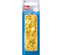 393112 NF Druckkn Color Snaps rund 12,4mm banane KTE 30 St