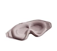 3D-Augenklappe, für Reisen, Schlaf, natürlich, tragbar, weicher Memory-Schaum, Augenklappe, Sonnenbrille, Rosa, 4 Stück