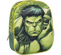 3D Avengers Hulk Kinderrucksack - Ideal für kleine Marvel-Fans. Dreidimensionales Design und lebendige Hulk-Details. Perfekt zum Tragen von Schulmater