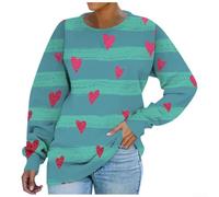 3D Druck Kapuzenpullover Damen Langarm Lustig Gedruckt(K XXL) | 3D-Druck Technologie, lustiges -Muster, langärmliges Design, moderate Elastizität, ganzjährig tragbar