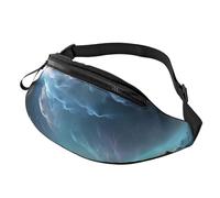3D-Grafik-Weltraum-Gürteltasche für Herren und Damen, modisch, Laufen, wasserdicht, Crossbody-Tasche, Überall, Gürteltasche mit verstellbarem Riemen, Sport-Hüfttasche für Reisen
