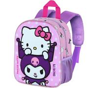 3D-Kindergarten, Rucksack für Kinder und Mädchen, Kindergarten, 31 cm, Reise, Geschenk, Stitch, Spiderman, Minni, Sonic, Hello Kitty verspielt, 31cm, Klassisch