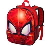 3D Kindergartenrucksack für Spiderman Fan Jungen 3-6 Jahre Kita 31 cm