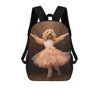 3D-Kinderrucksack, Wasserdicht, Schulrucksack, Niedlicher, Modischer Und Lässiger Schulrucksack Für Mädchen Und Jungen