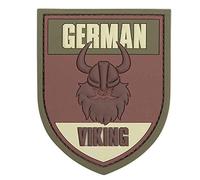 3D Patch German Viking Multi 8,6 x 6,9 cm Wikinger