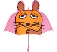 Playshoes Regenschirm DIE MAUS in rosa, maedchen