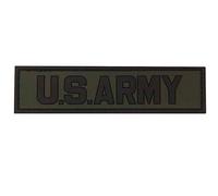 3D Rubber Patch U.S . Army 3 x 11,5 cm Oliv Tactical Militär Abzeichen für Rucksack Kleidung & Gear