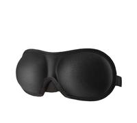 3D-Schlafmaske, Reise-Ruhehilfe, Augenmaske, Abdeckung, Patch, weiche Schlafmaske, Augenbinde, Augenentspannung, Massagegerät, Beauty-Werkzeuge (Schwarz, 1 Stück)