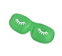 3D-Schlafmaske, Schönheit, Wimpern, Augenmaske, Lidschatten, Schlafhilfe, Reisen, Outdoor, Zuhause, Augenausruhe, Entspannung, Augenmuschel, Gesundheitspflege (grün)