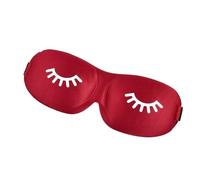 3D-Schlafmaske, Schönheit, Wimpern, Augenmaske, Lidschatten, Schlafhilfe, Reisen, Outdoor, Zuhause, Augenruhe, Entspannung, Augenmuschel, Gesundheitspflege, Dunkelrot