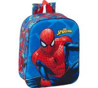 3D Spiderman und Spidey Kindergartenrucksack für Kinder - Vorschulrucksack mit Relief für Jungen und Mädchen - Kindergartenrucksack mit lustigem und o