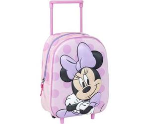 3D-Trolley-Kinderrucksack - ideal für kleine -Fans. Mit dreidimensionalem Design und Trolley-Funktionalität, perfekt für den stilvollen und bequemen T